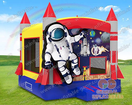 14ftH Astronaut bounce house