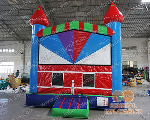 14ftH Red and Blue Bouncy Castle