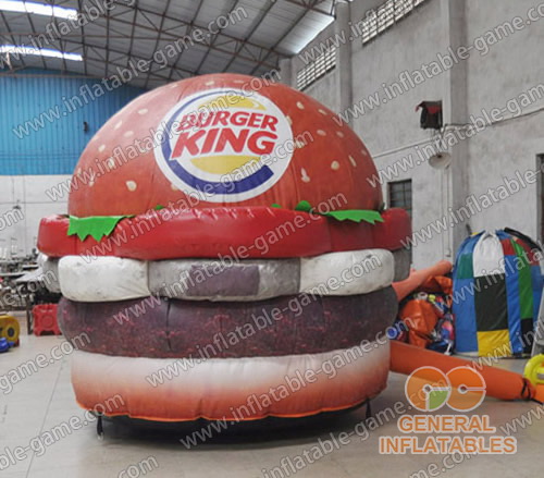 Advertising hamburger
