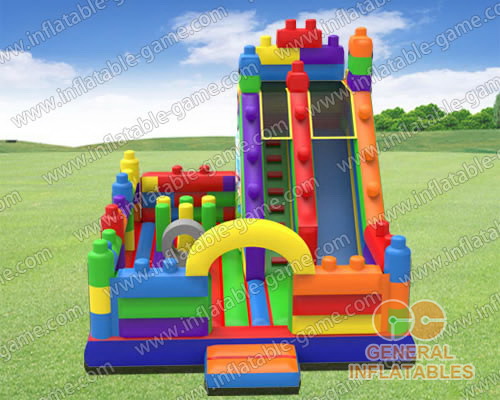 24ft L Building blocks playground