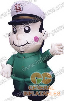 Friendly Postman Inflatable Moving Cartoon