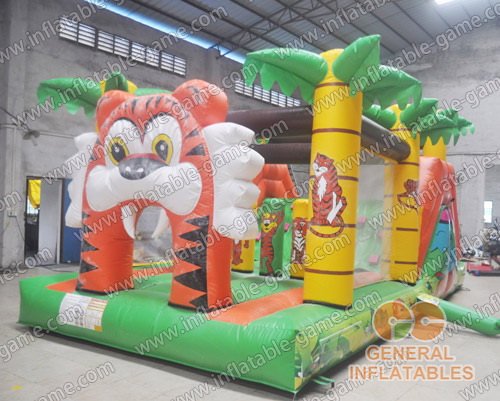 Tiger bounce with obstacle