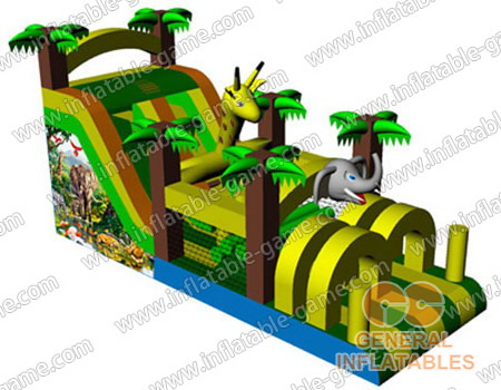 Inflatable Jungle obstacle