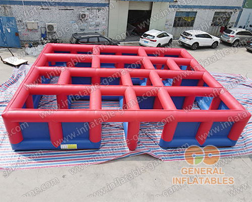 Inflatable maze