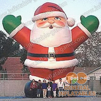 inflatable santa claus