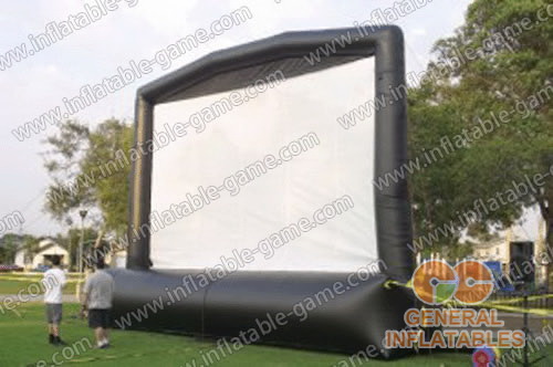 Inflatable film screen for sale