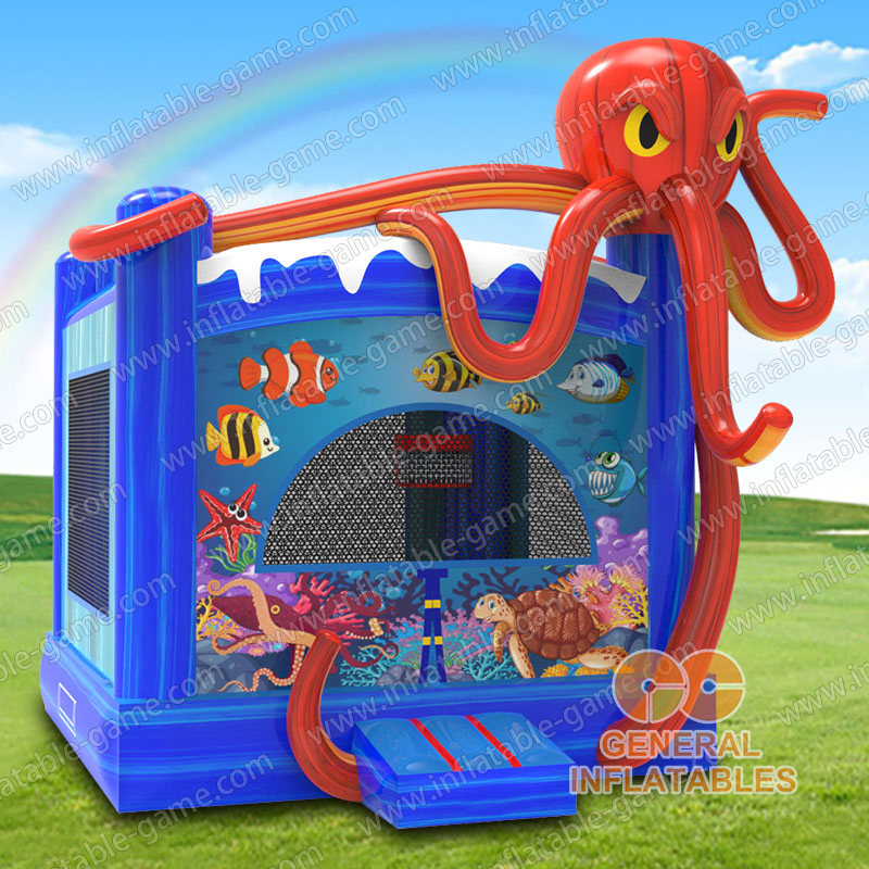 Ocean world bounce house