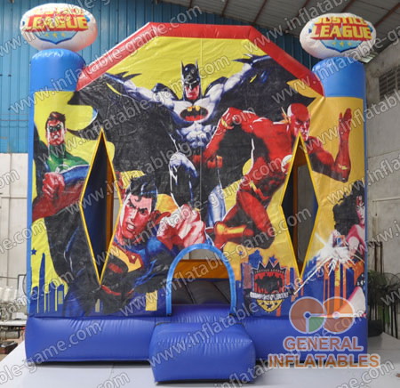 Justice league bounce house