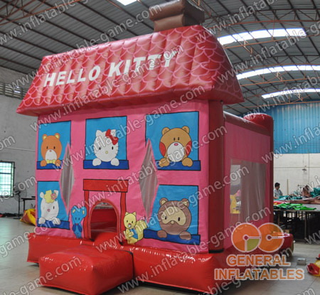 Hello kitty bounce houses