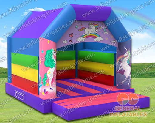 Unicorn bounce house