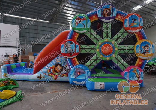 Circus inflatable combo