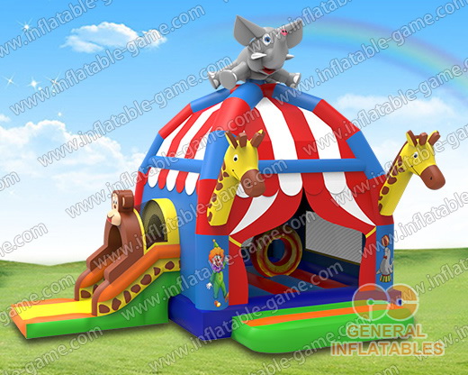 Circus inflatable combo