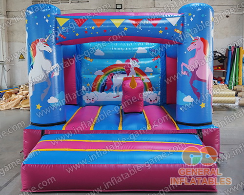 Unicorn bouncy castle