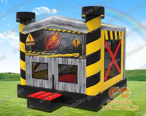 High voltage bounce house