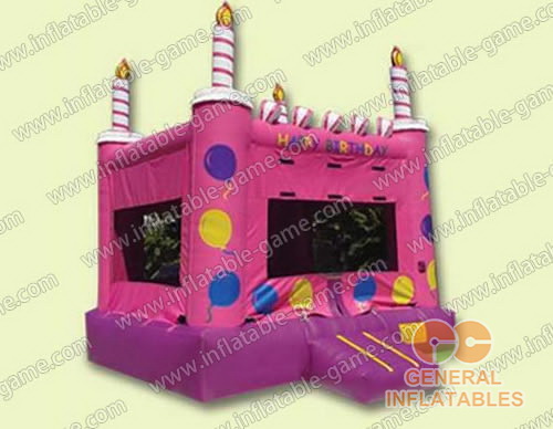 birthday cake bouncer