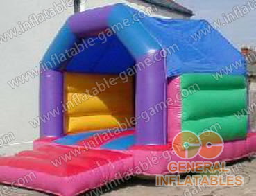 colorful inflatable bouncer