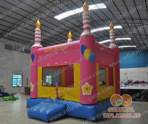 Birthday party bounce house