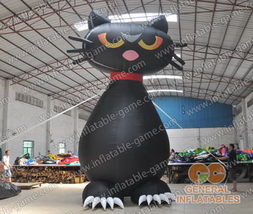 Inflatable Black cat