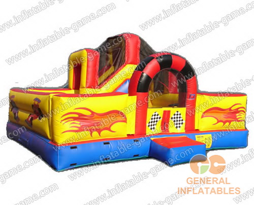 Racing Car Inflatable Funland