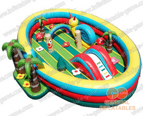 Happy Kids Land Inflatable Funland