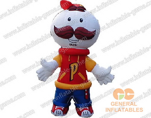 Mascot Ad Inflatable Moving Cartoon