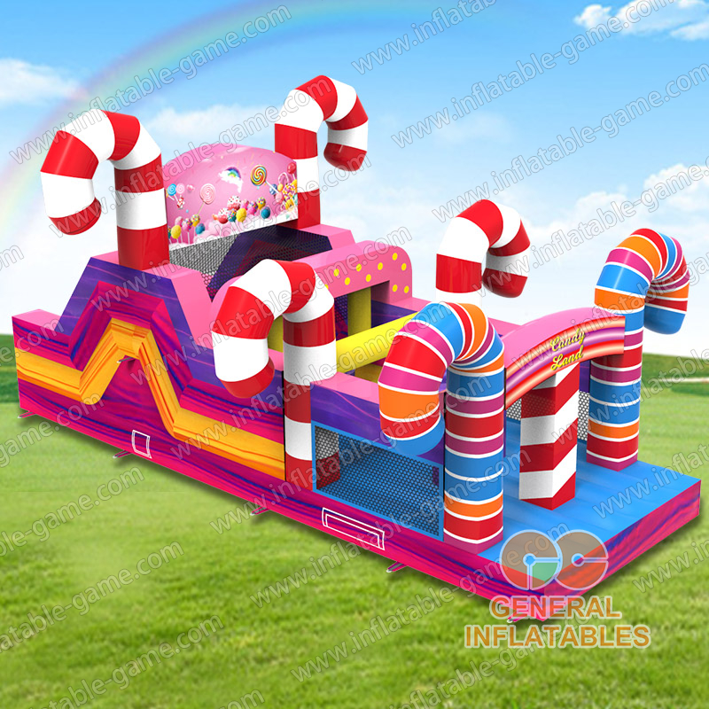 Candy obstacle course