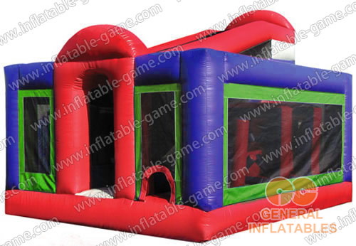 Backyard obstacle courses inflatables