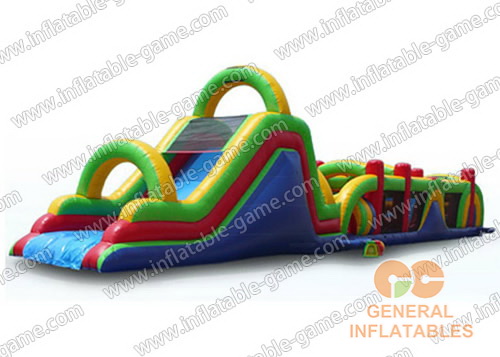 75ftl Inflatable Slide Obstacle