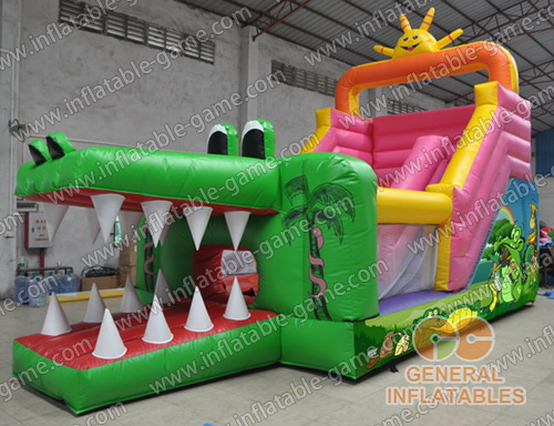 Crocodile slide