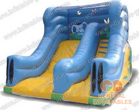 Inflatable slides