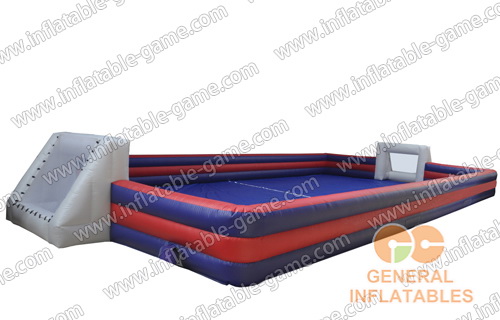 inflatable football court