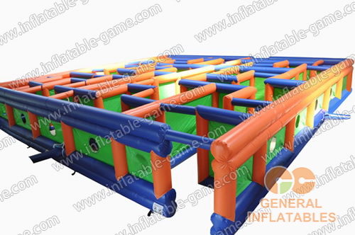 inflatable maze