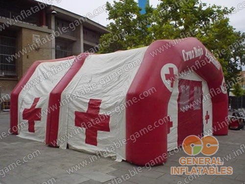 Inflatable Red Cross Tent