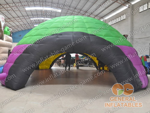 Inflatable tent