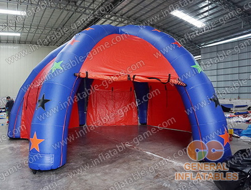 Inflatable tent