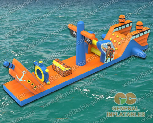 Pirate ship water game