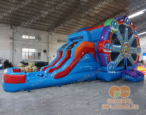 Ferris wheel inflatable dual combo