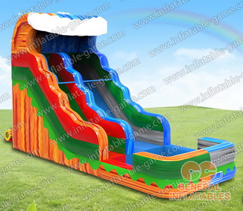   Ice n fire water slide