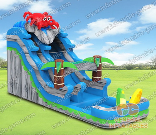 Crab water slide