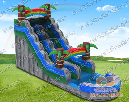  Rainbow water slide