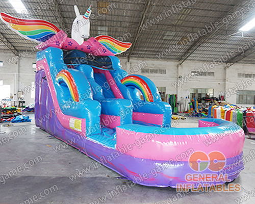 Unicorn water slide