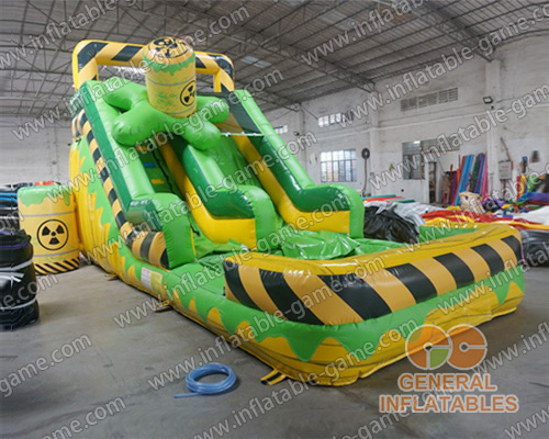 Toxic water slide