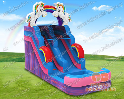 Unicorn water slide