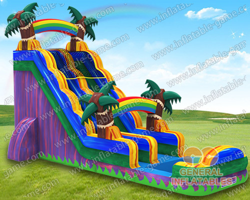 22Ft Purple Crush Water Slide