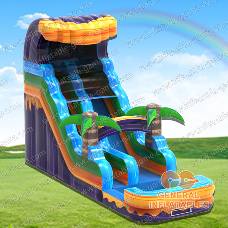 Tropical Wave Water Slide