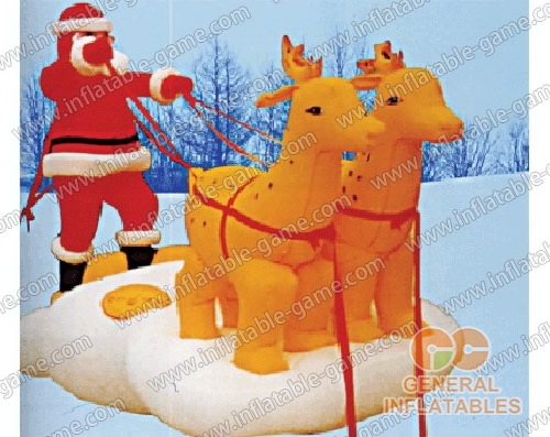 inflatable santa claus